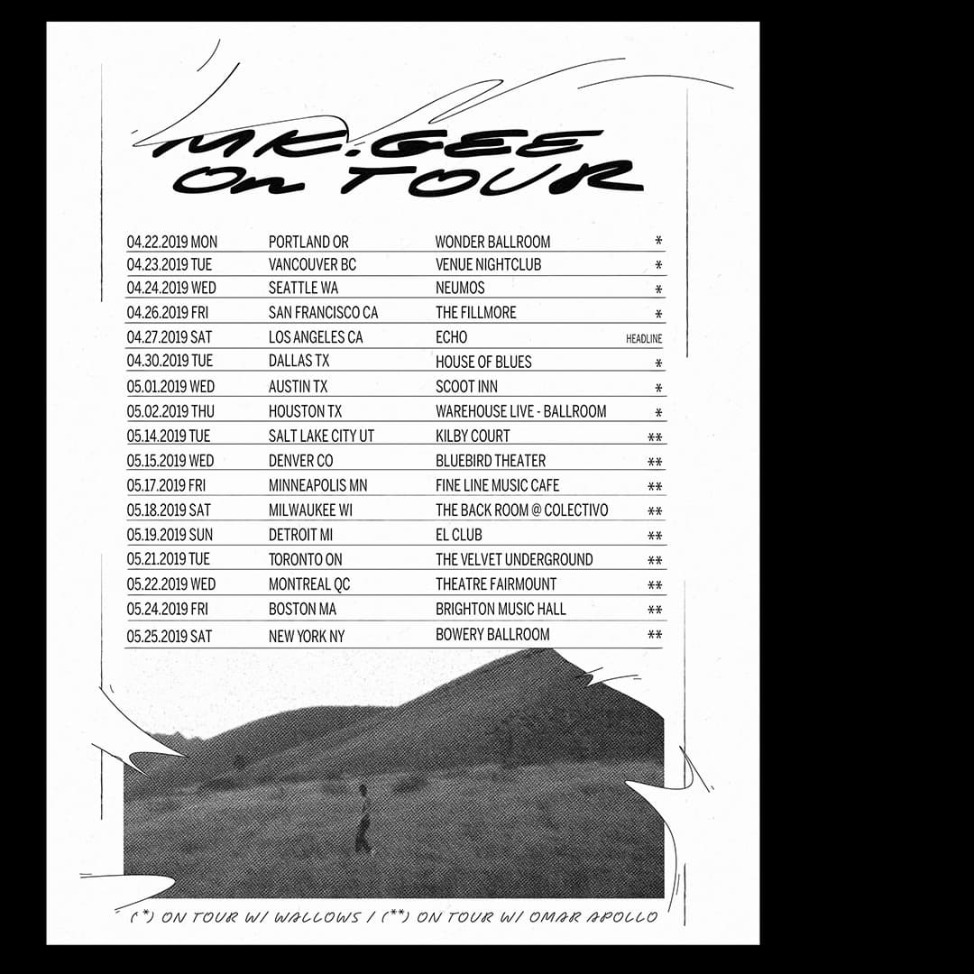 Mk.gee Tour